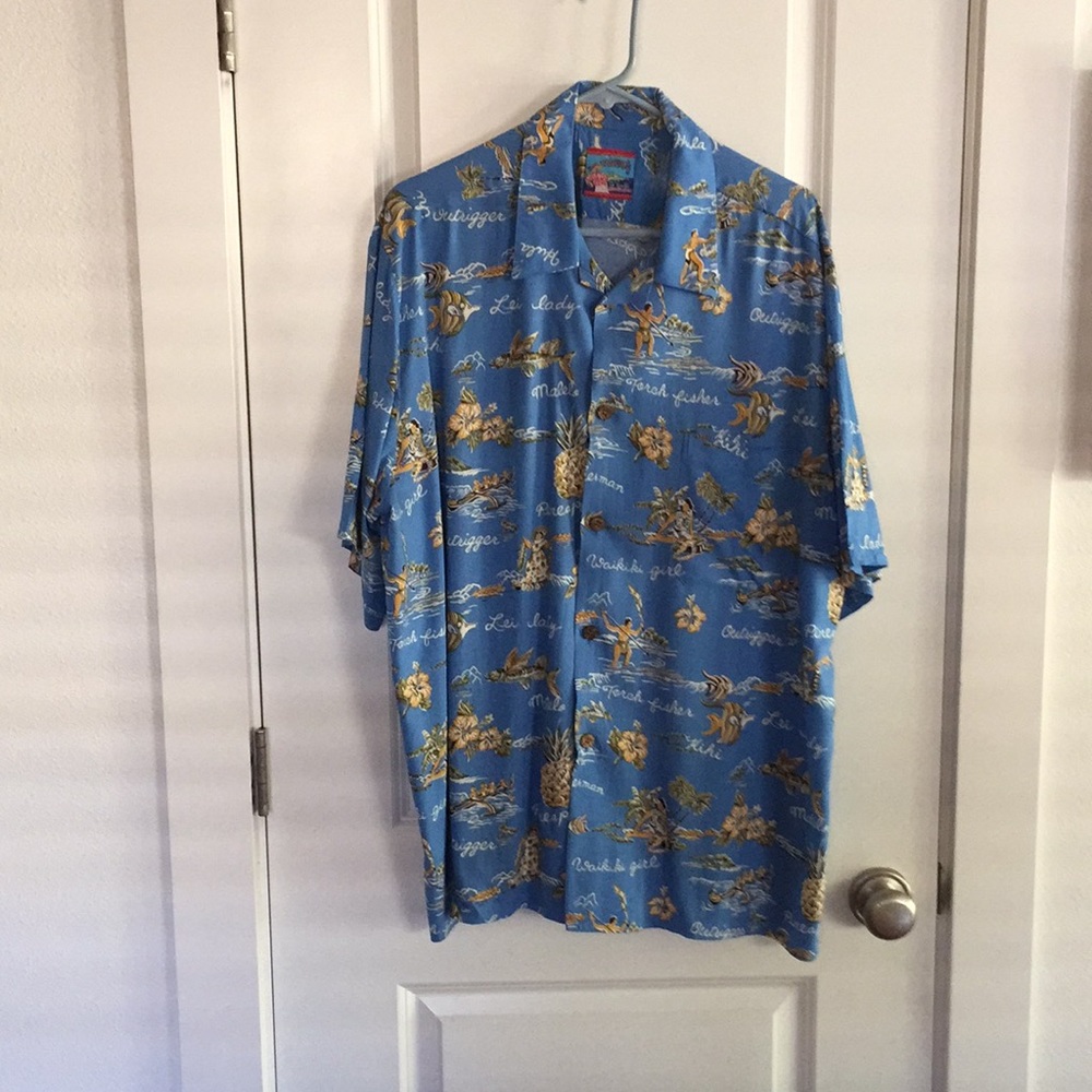Joe Kealoha Hawaiian rayon Shirt